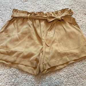 Aerie tie waist shorts